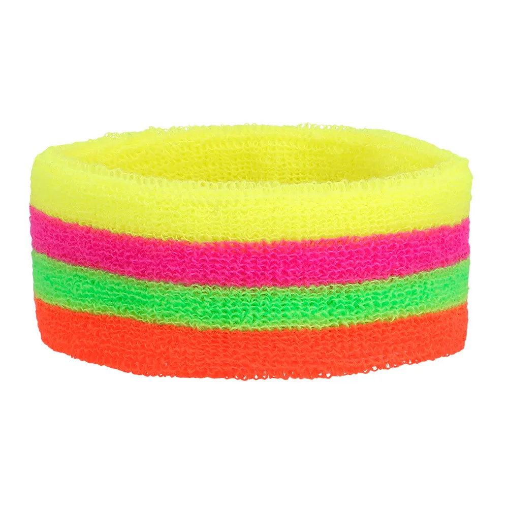 3 Zweetbandjes neon