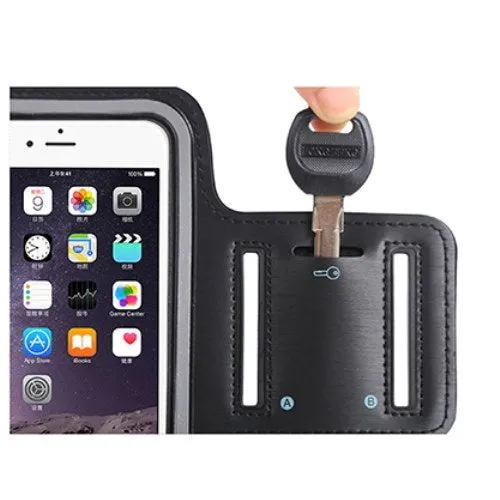 Armband Professional Cover Neoprene Waterproof Wraparound Sport with Buckle for LG Neon Plus (2020) - Black