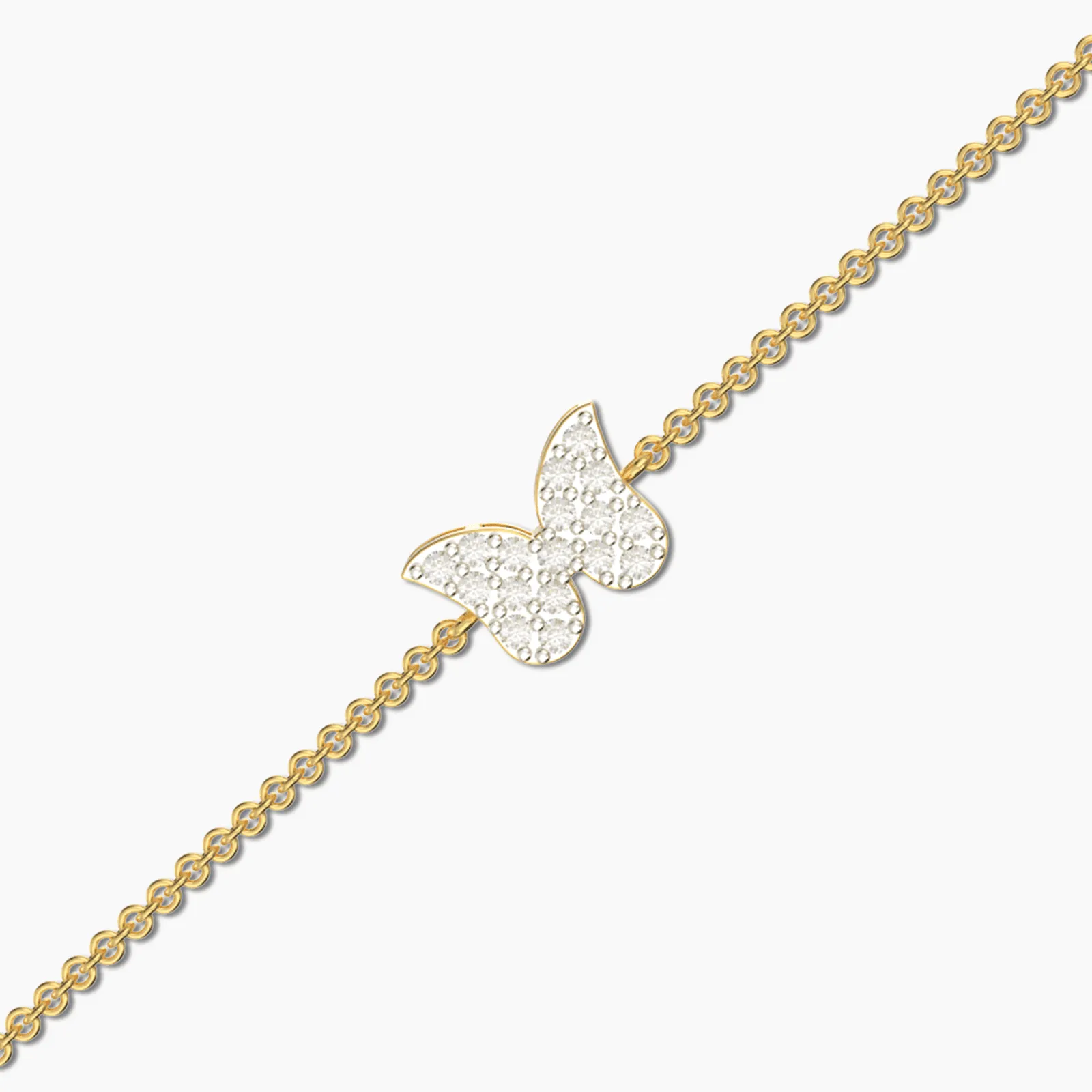 Butterfly Diamond Bracelet