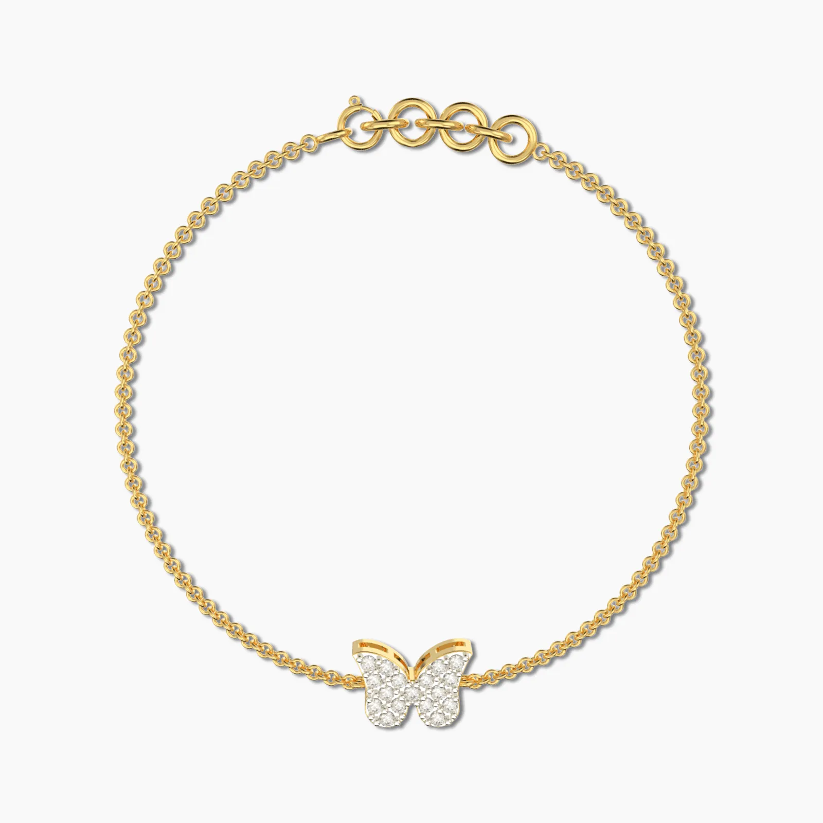 Butterfly Diamond Bracelet