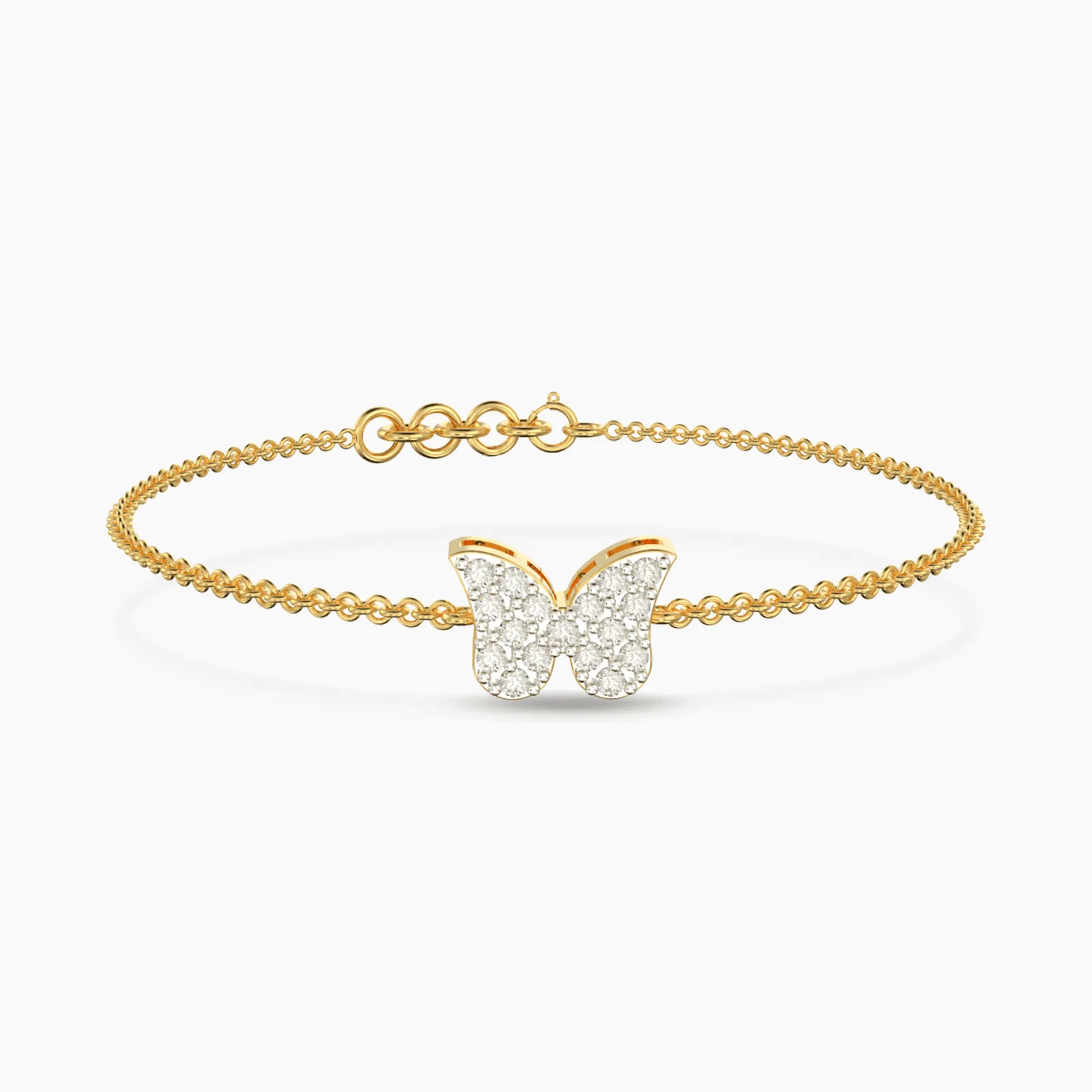 Butterfly Diamond Bracelet