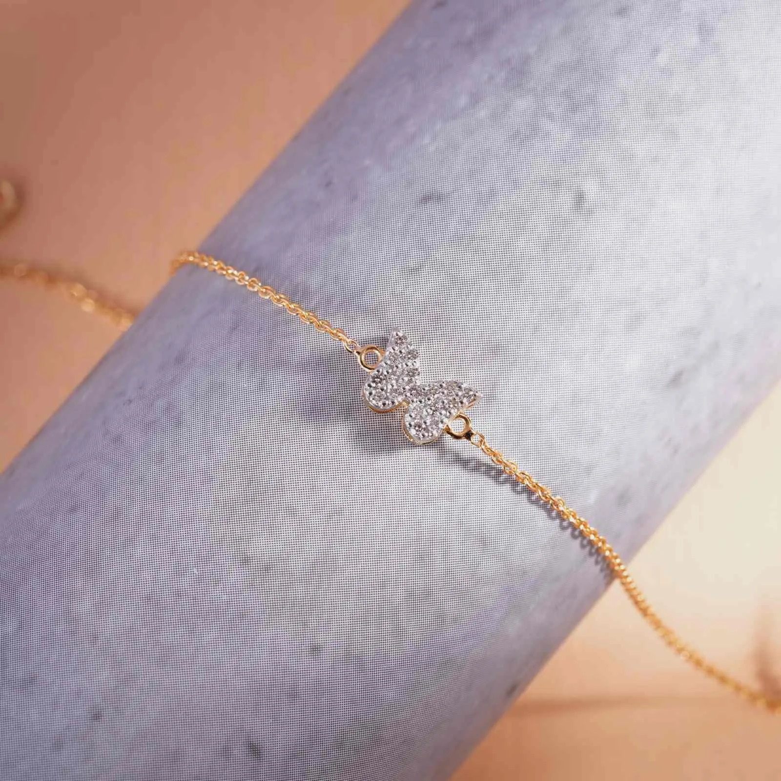 Butterfly Diamond Bracelet