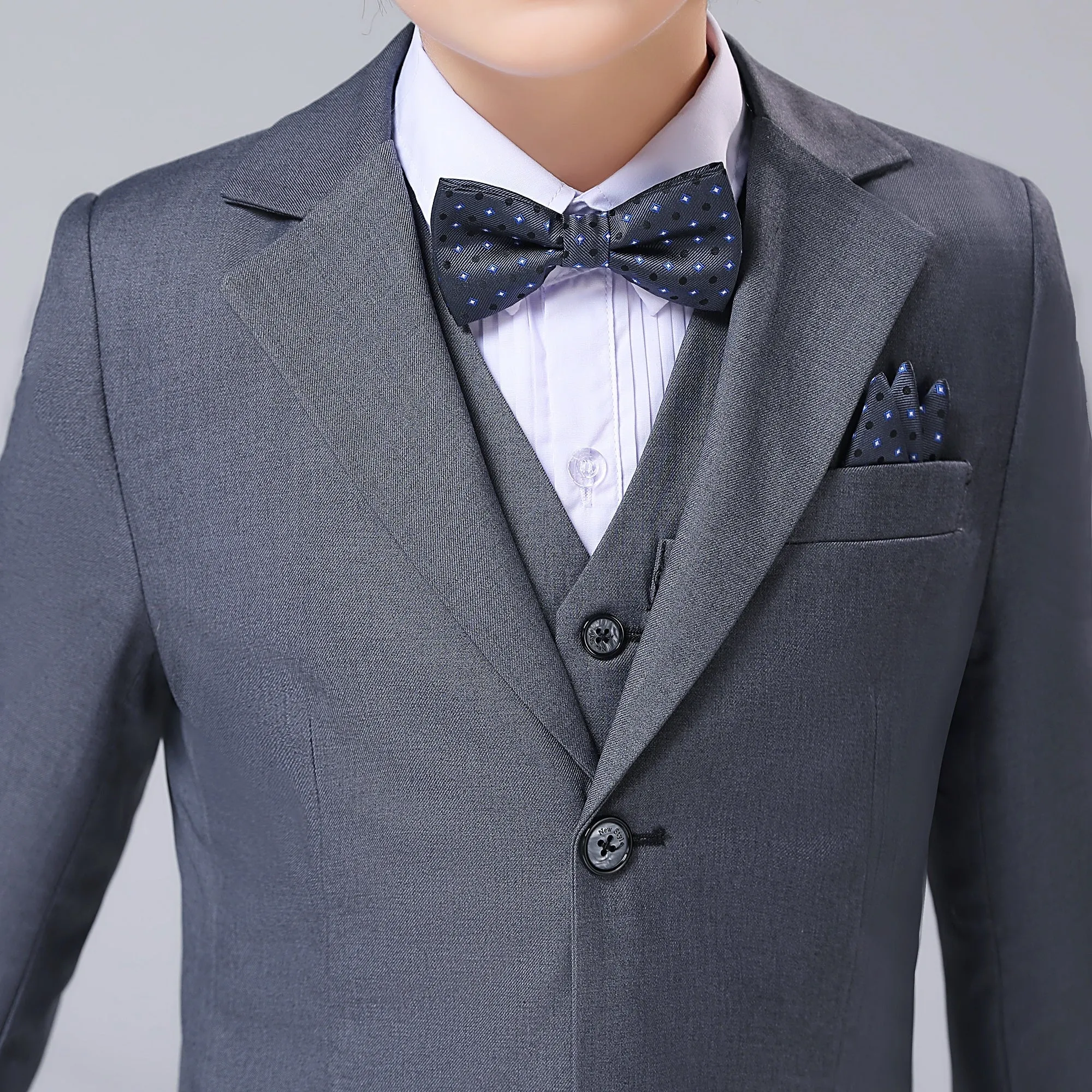 Gray Boys Formal Blazer Online, School Jacket
