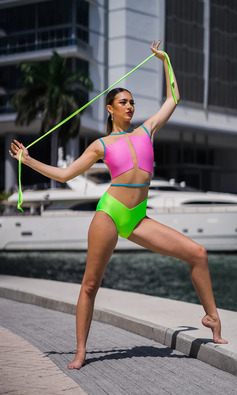 IN STOCK - Neon Vibes Leotard
