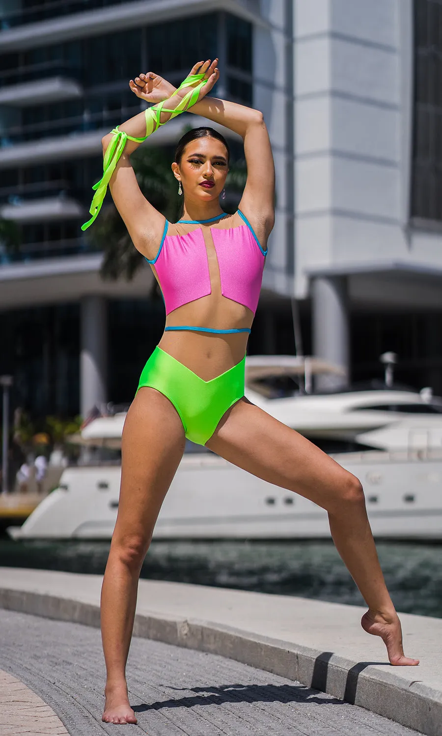 IN STOCK - Neon Vibes Leotard