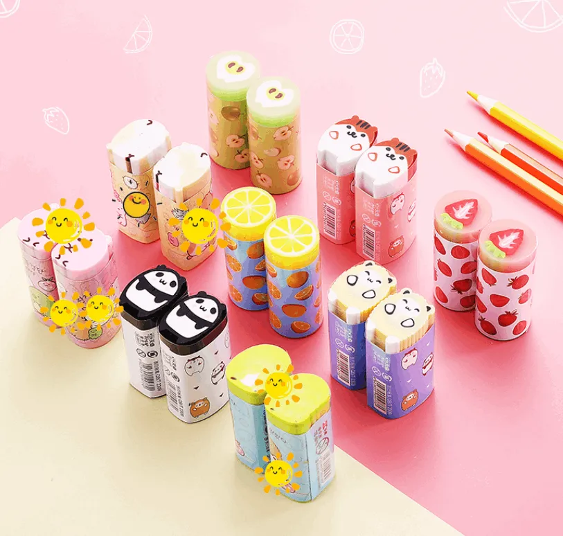 Kawaii Whimsical Eraser Collection
