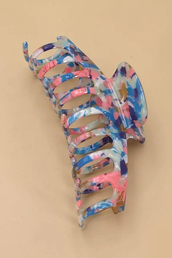 Large Colorful Mermaid Hair Claw Clip
