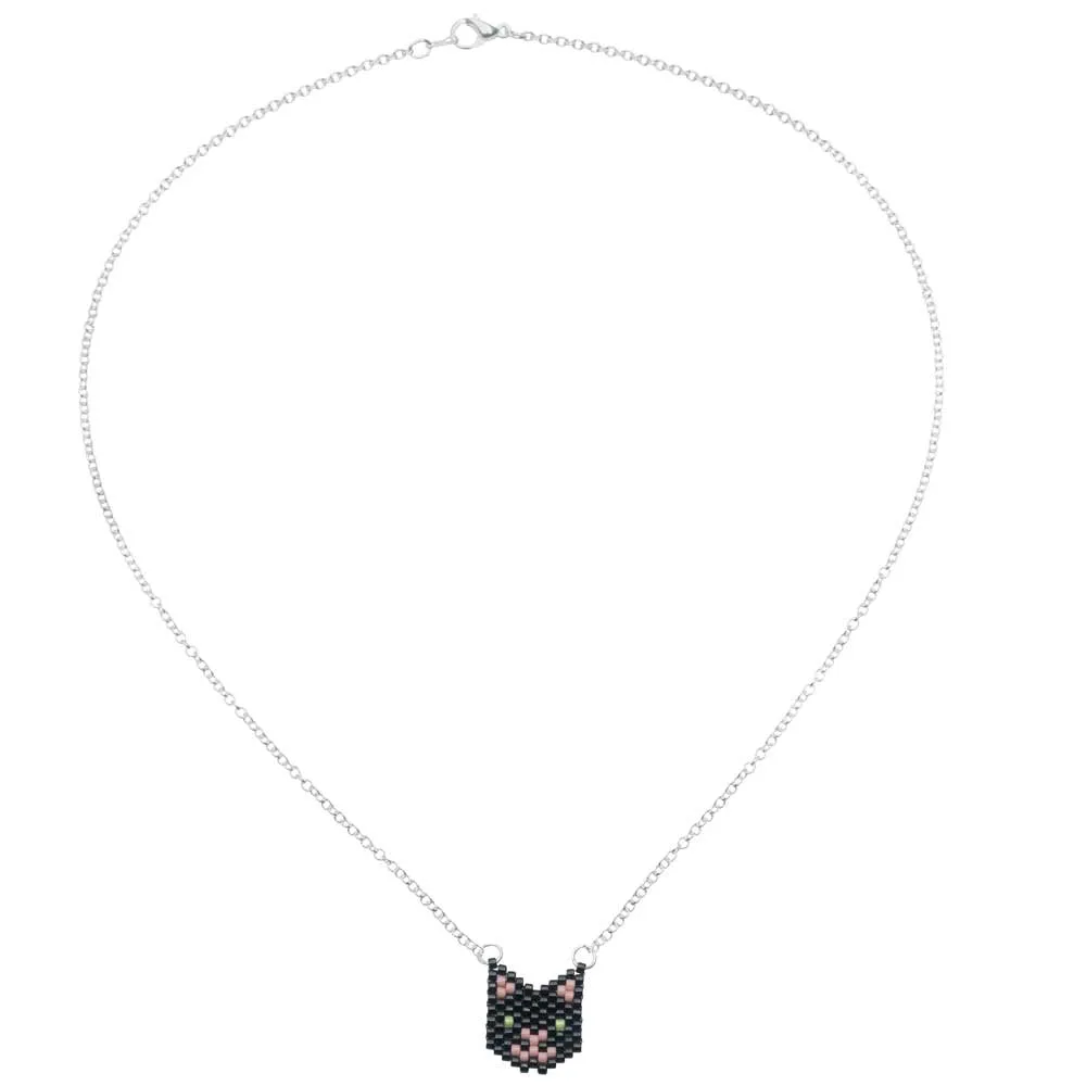 Little Black Cat Necklace