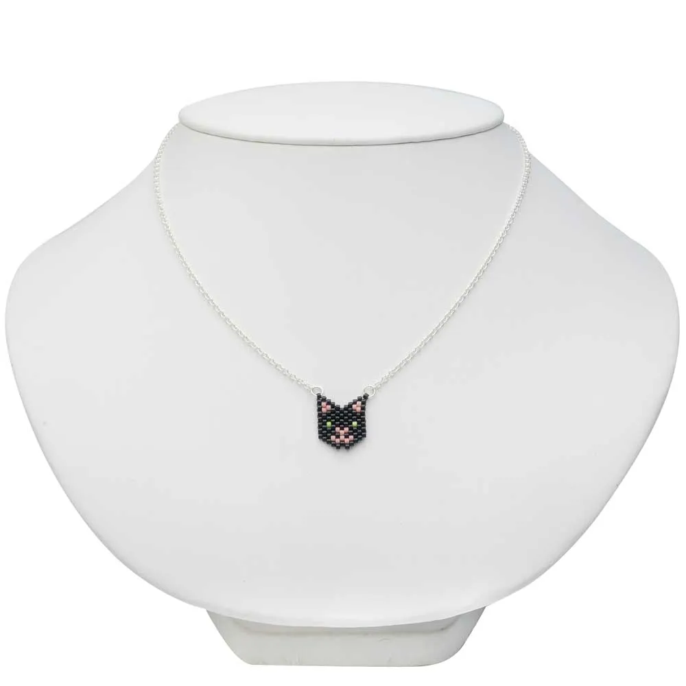 Little Black Cat Necklace