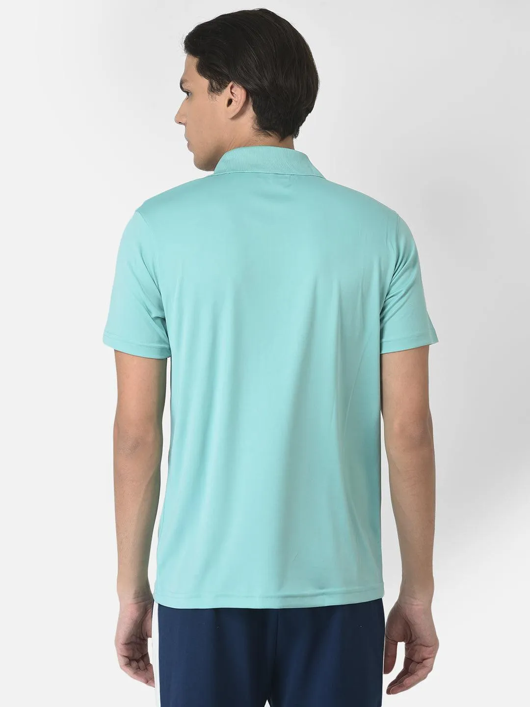 Lotto Men Green Basic Bb Polo