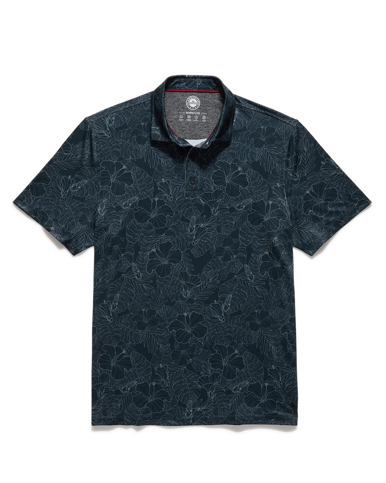 Manteca Floral Performance Polo
