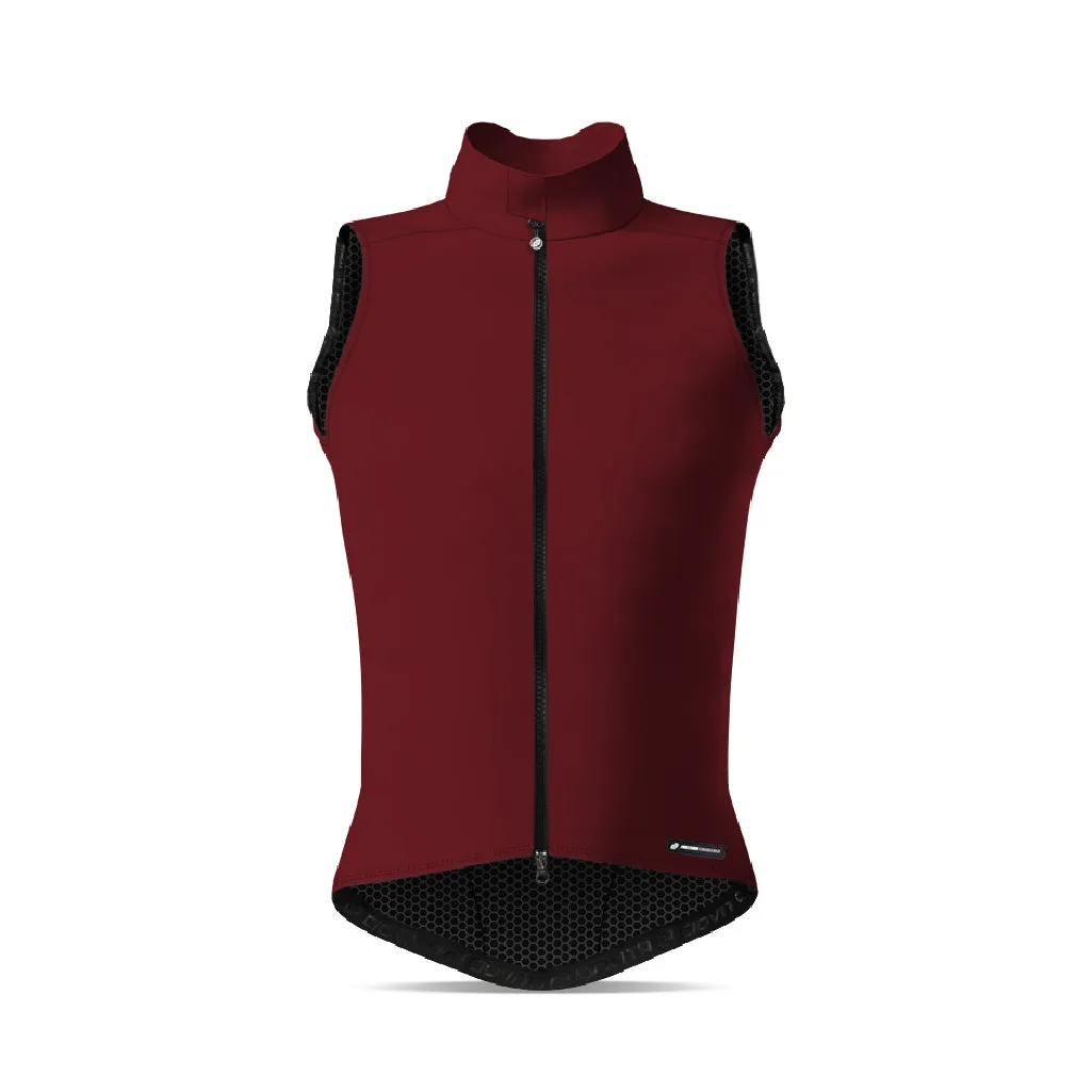 Men's Apex Lamina Gilet (Burgundy)
