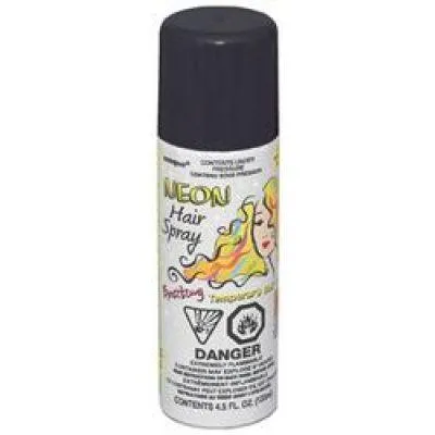Neon Black Hairspray