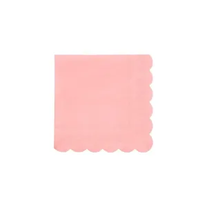 Neon Coral Small Napkins (set of 20)