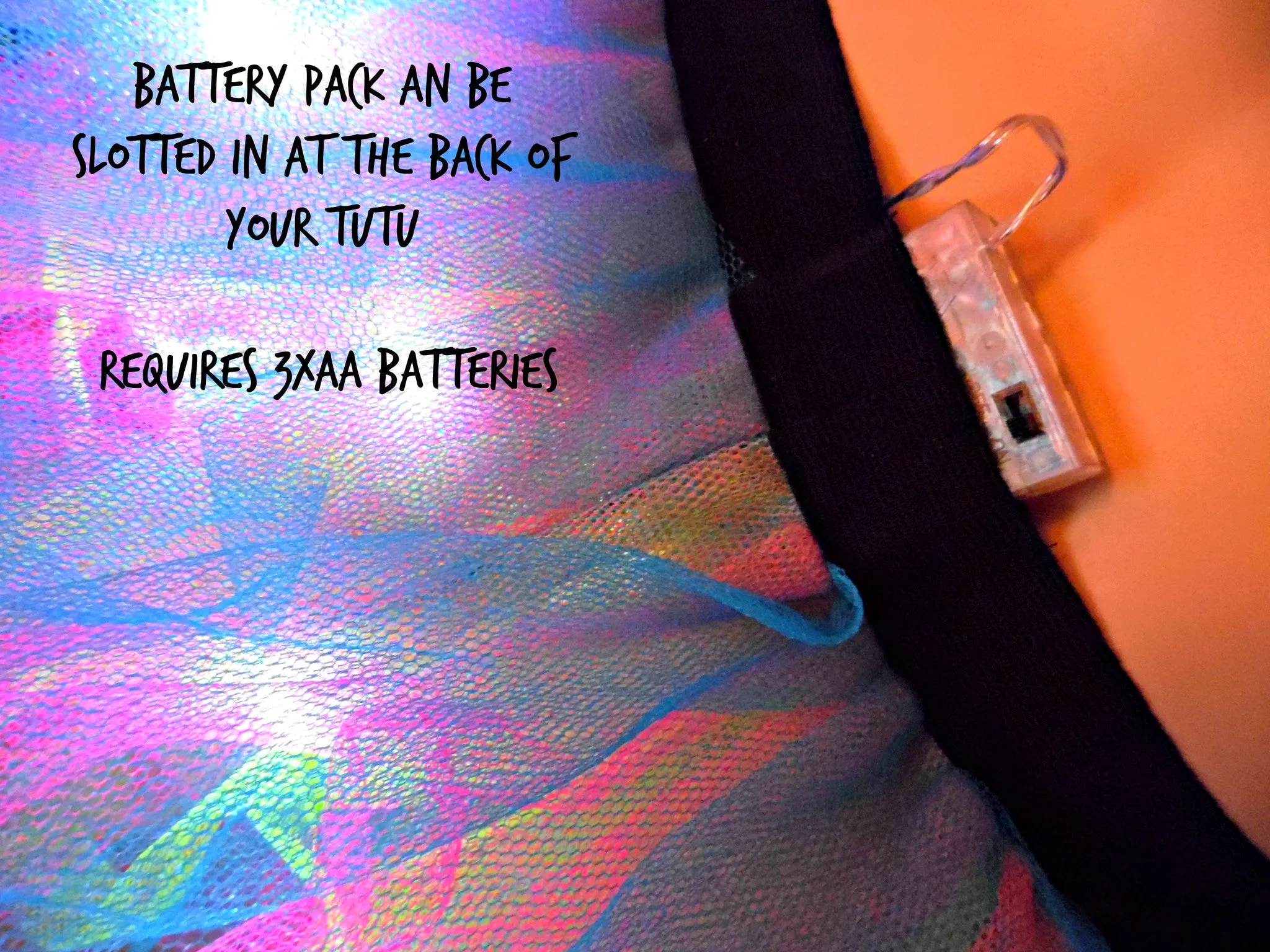 Neon Lights Light Up Tutu