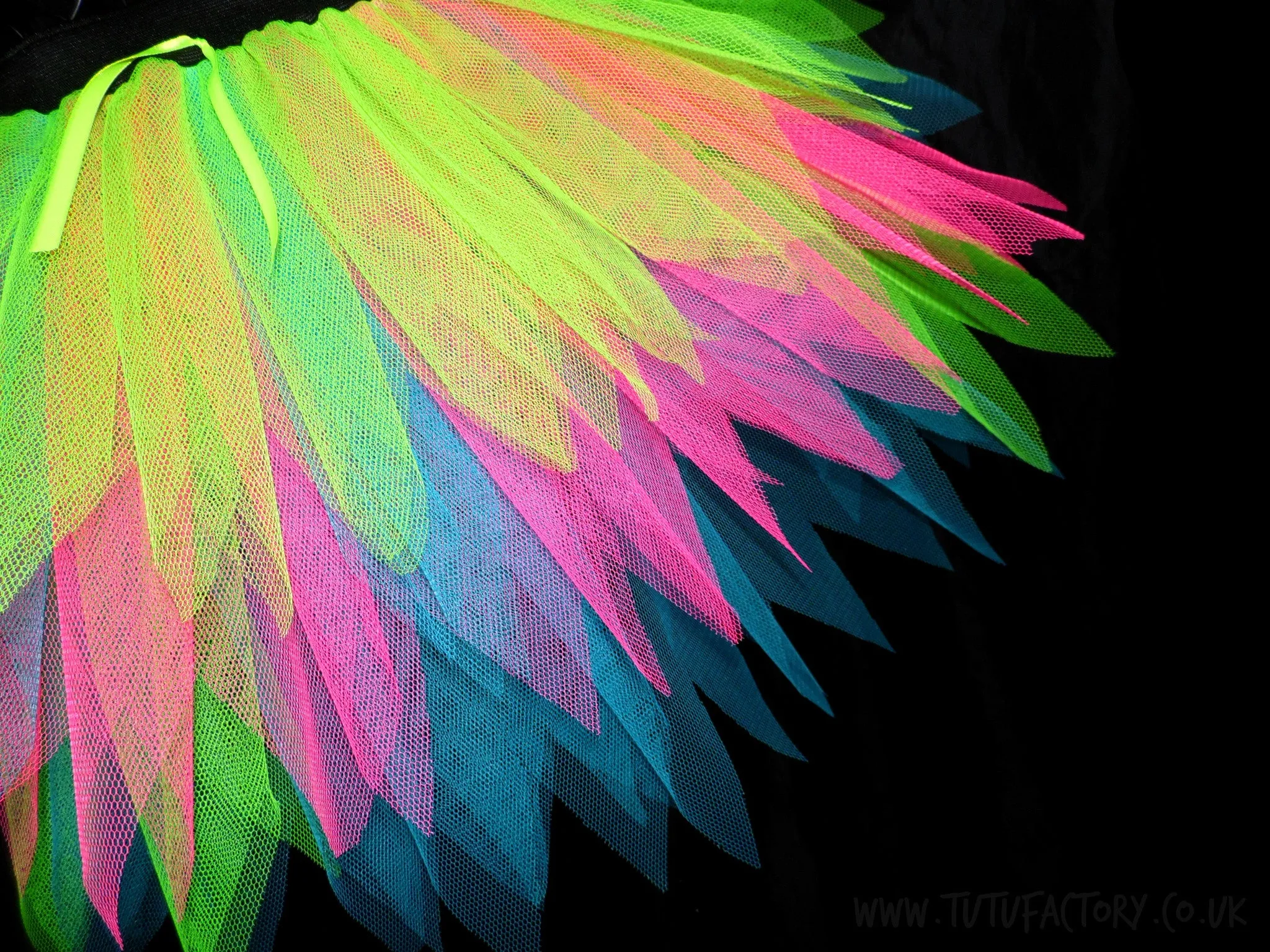 Neon Vibe Spikey Tutu