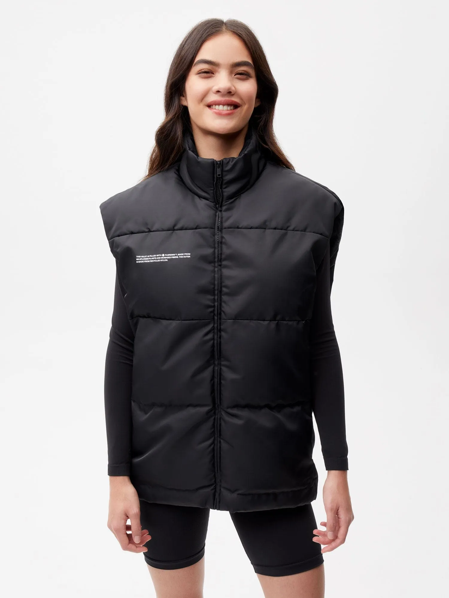 Womens FLWRDWN™ Gilet—black