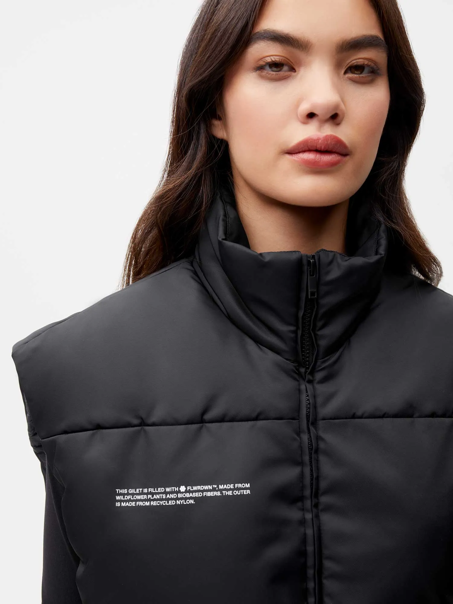 Womens FLWRDWN™ Gilet—black